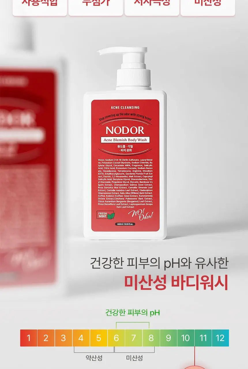 [1위 올인원 바디워시] 노도르 바디워시 460ml 3종 택 1 (올인원 / 아크네 / 모이스춰) 상세페이지 82